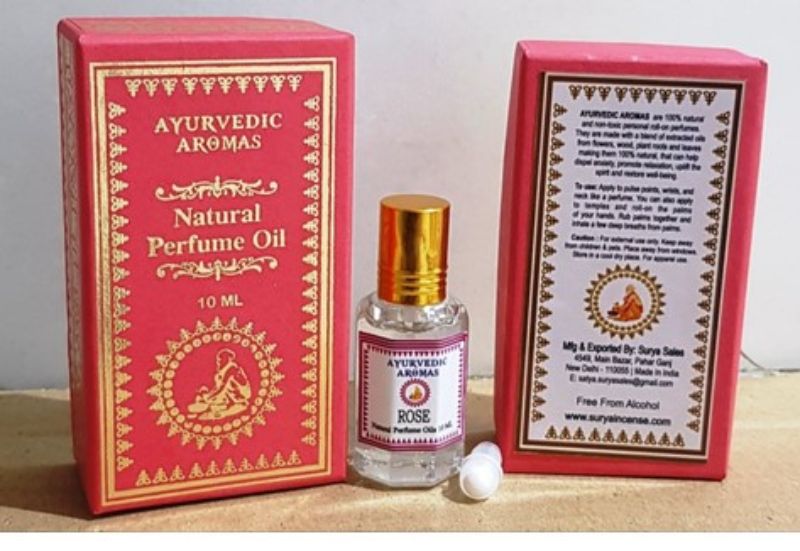 Ayurvedic PERFUME OILS - ROSE (10ml)