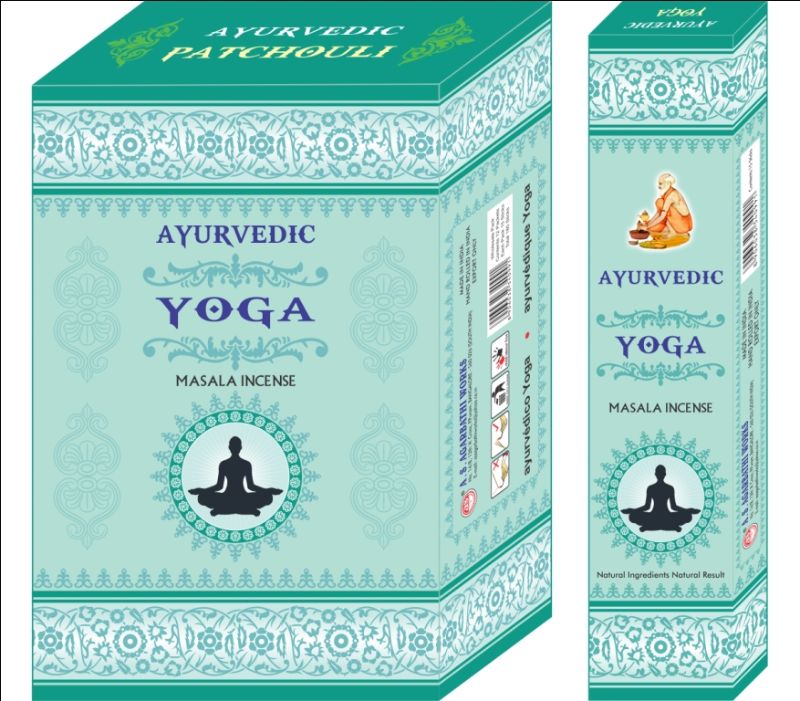 Incense - AYURVEDIC YOGA (12 Packets)