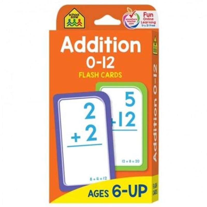 School Zone Flash Cards - Addition