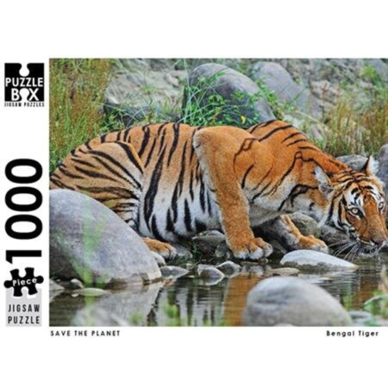 Jigsaw Puzzle - Save The Planet Bengal Tiger (1000pc)