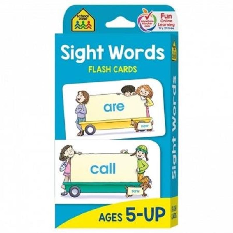 School Zone Flash Cards - Sight Words