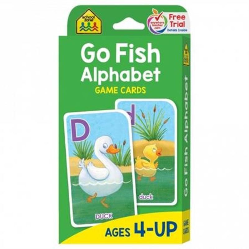School Zone Flash Cards - Go Fish