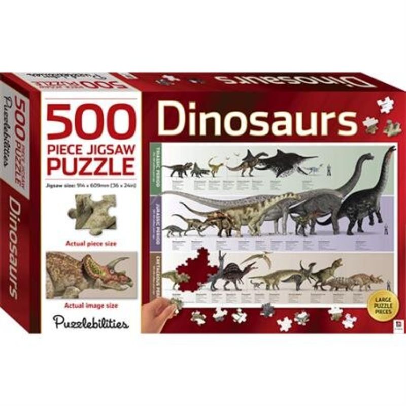 Jigsaw puzzle - Puzzlebilites Dinosaur (500pc)