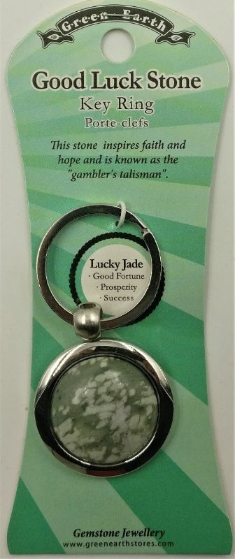 Crystal Keyring - Lucky Jade (Set Of 6)