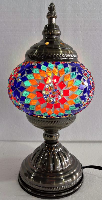 Turkish Mosaic Lamp - Multicolour (28.5cm)