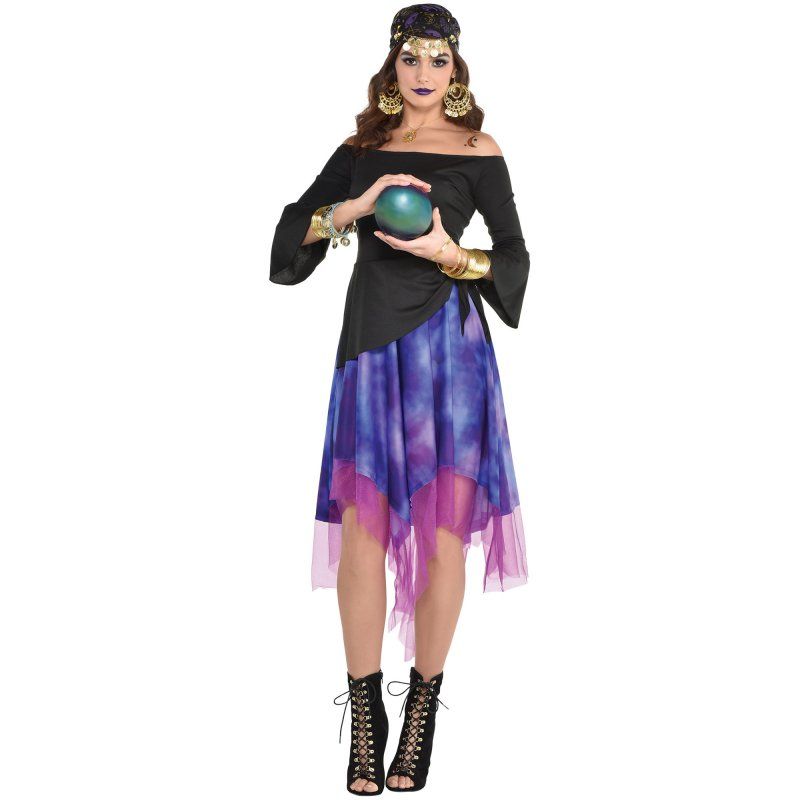 Costume - Fortune Teller High Low Dress (Adult)