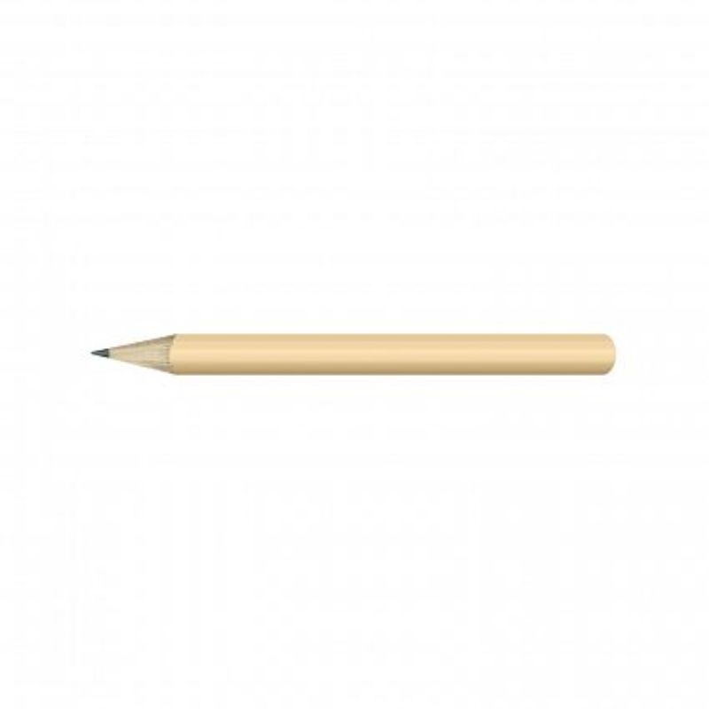 HB Mini Pencil - Natural (Set of 100)