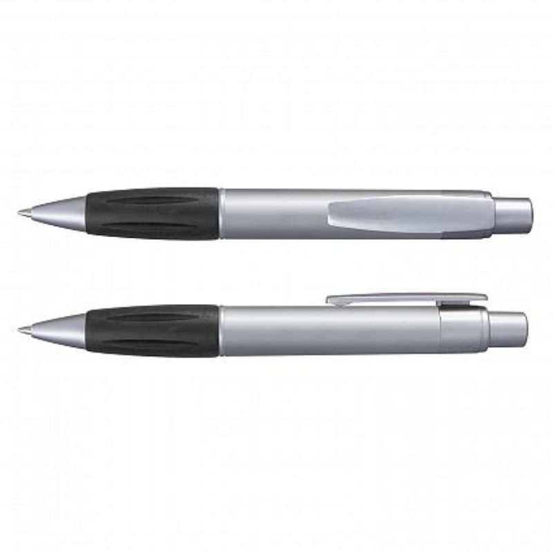 Matrix Metallic Pen - Silver (Set of 100)