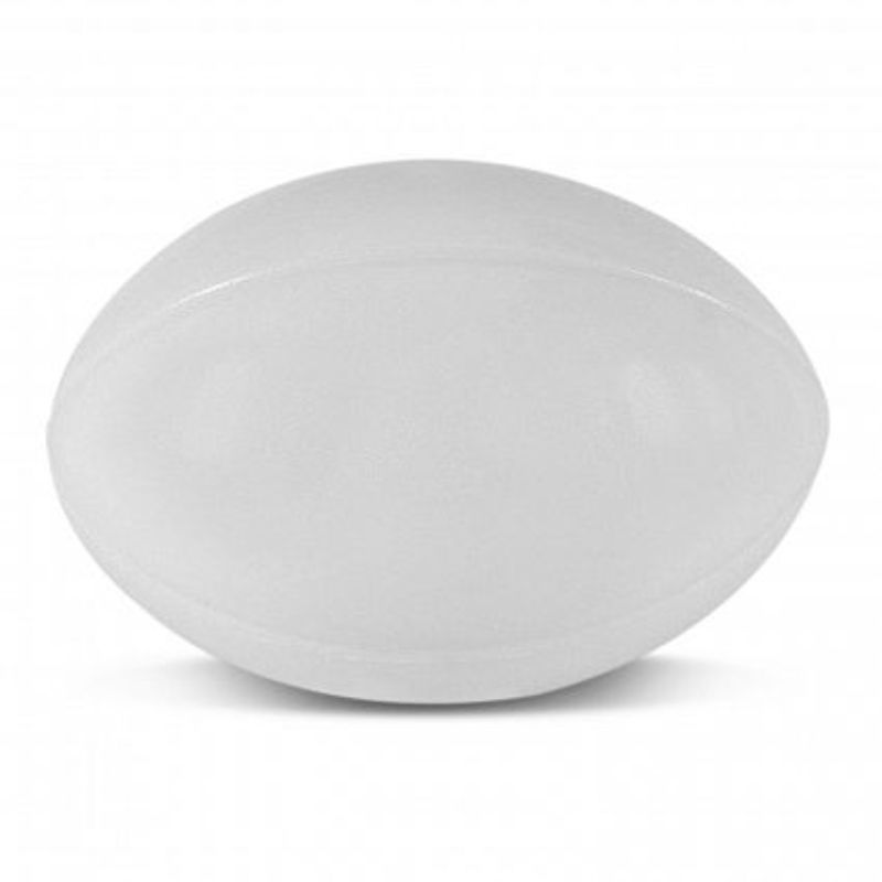 Stress Rugby Ball - White (Set of 30)