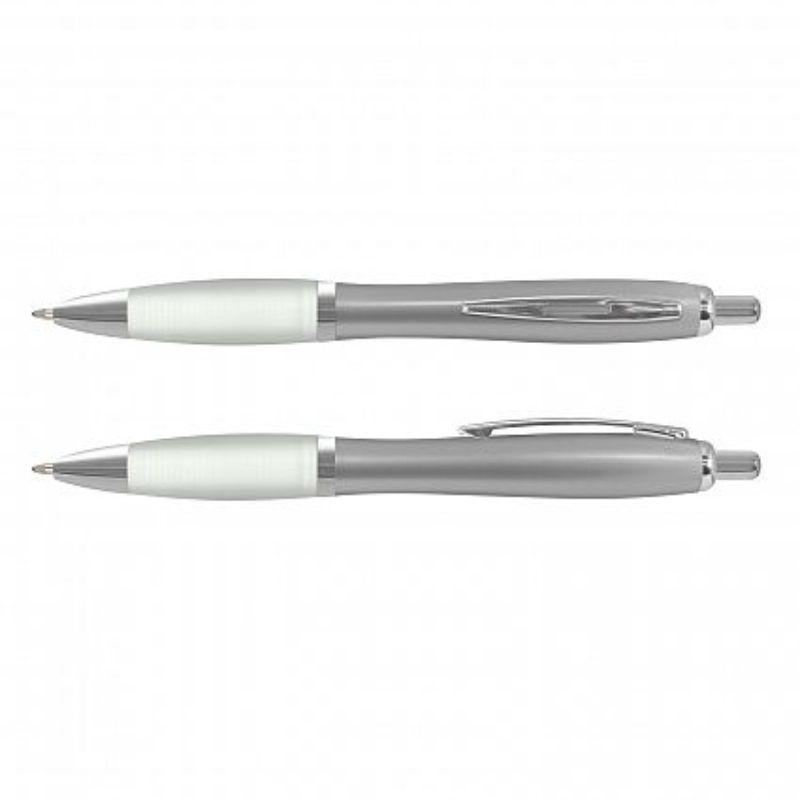 Vistro Pen - Silver Barrel Clear (Set of 100)