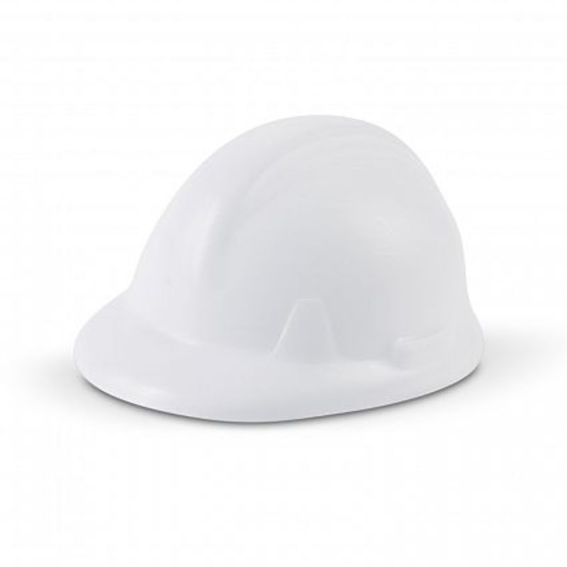 Stress Hard Hat - White (Set of 30)