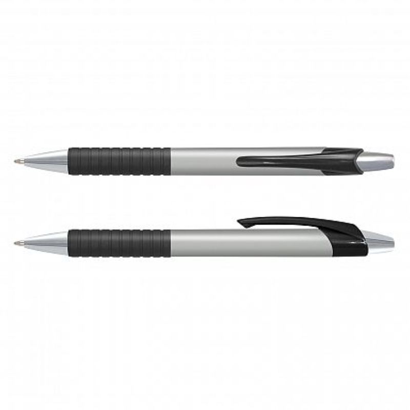 Cleo Pen - Coloured Barrel Silver (Set of 100)