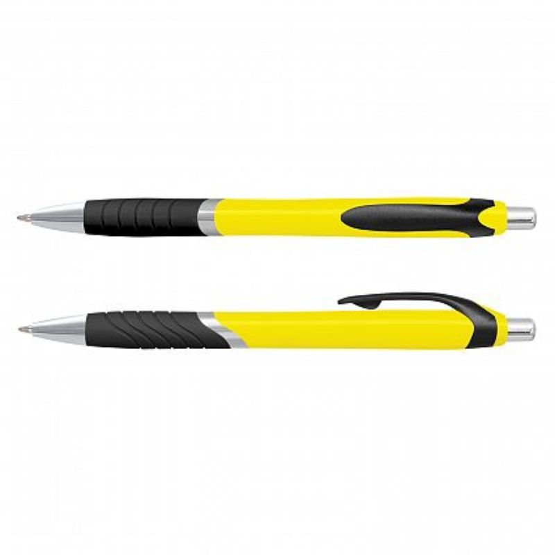Jet Pen - Coloured Barrel Yellow (Set of 100)