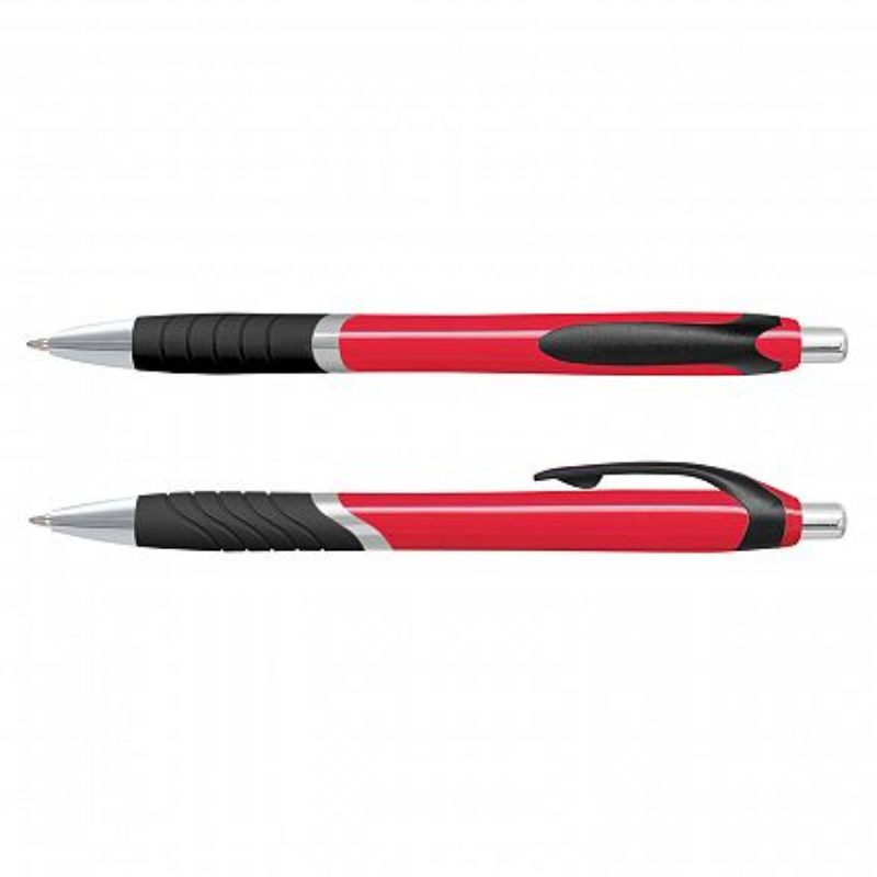 Jet Pen - Coloured Barrel Red (Set of 100)