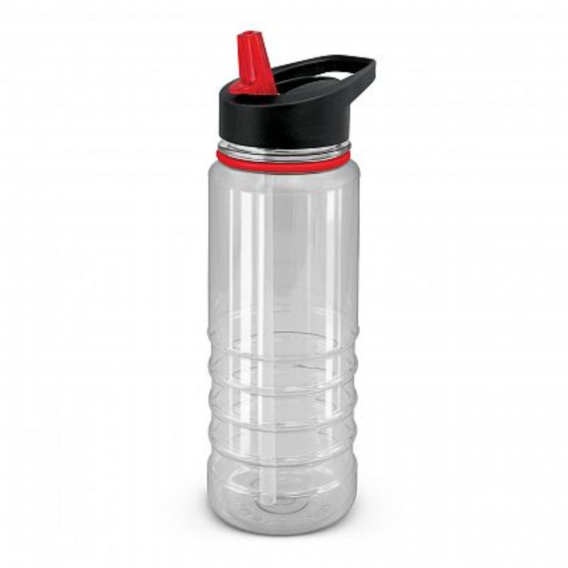 Triton Elite Bottle - Clear / Red (Set of 12)