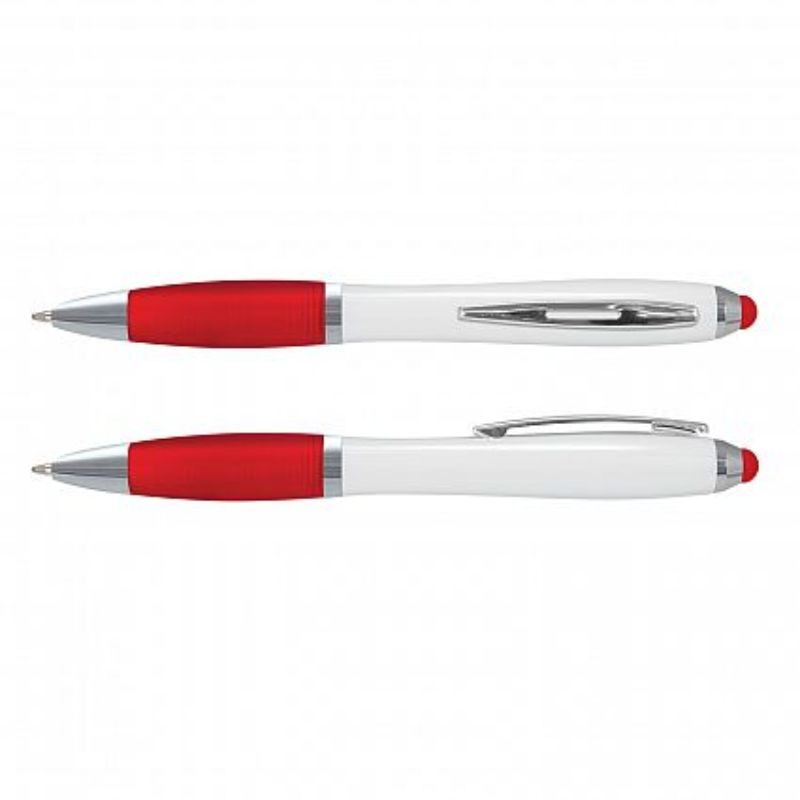Vistro Stylus Pen - White / Red (Set of 100)