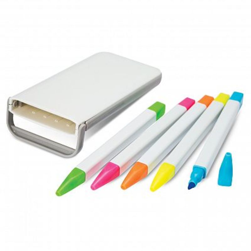 Vivo Highlighter Set - White / Grey (Set of 12)