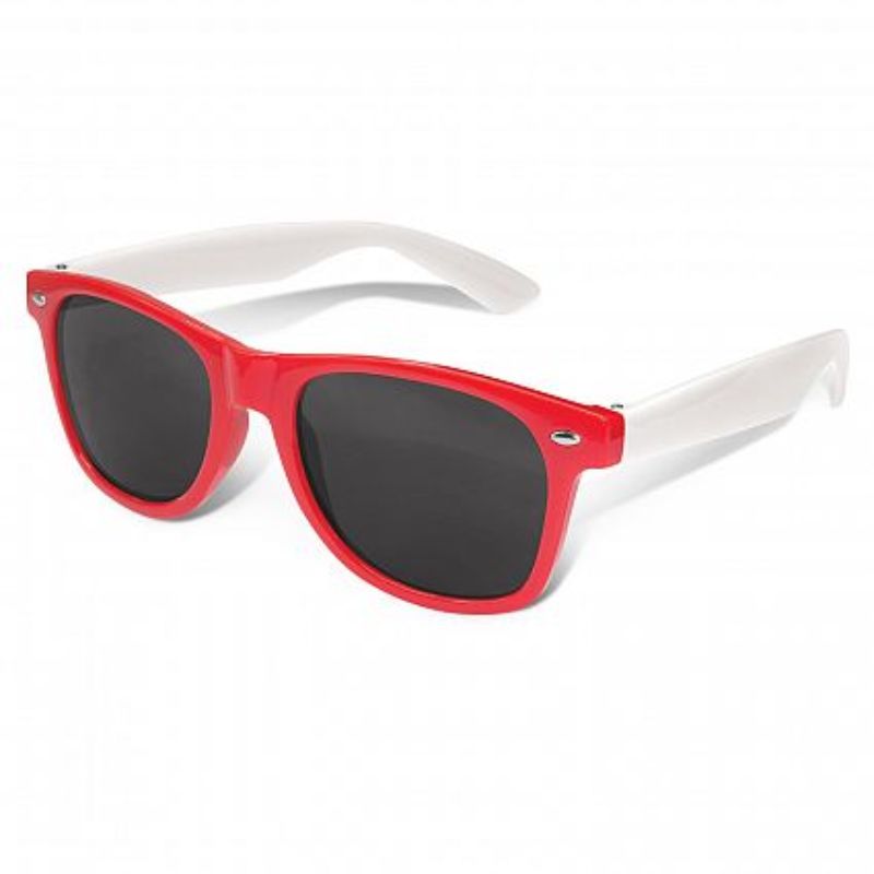Malibu Premium Sunglasses - Red White Arms (Set of 30)