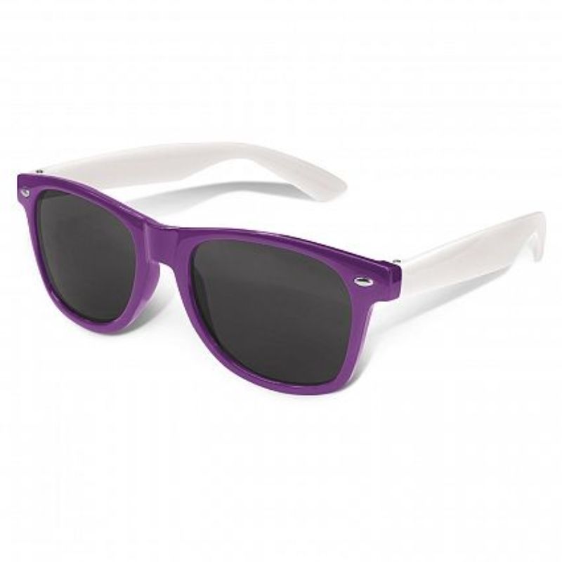 Malibu Premium Sunglasses - Purple White Arms (Set of 30)