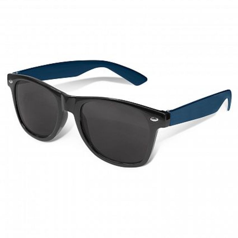 Malibu Premium Sunglasses - Black / Dark Blue (Set of 30)