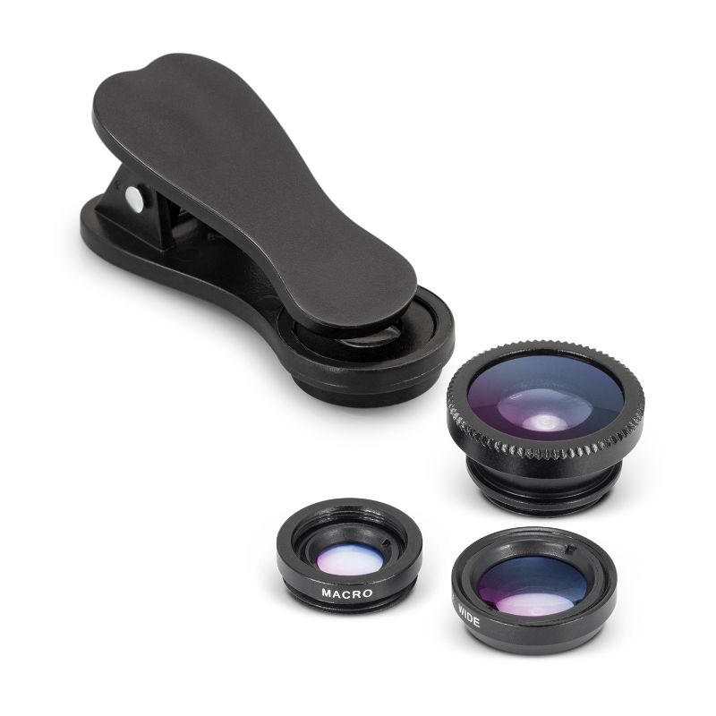 3 in 1 Lens Kit - Black (Set of 12)