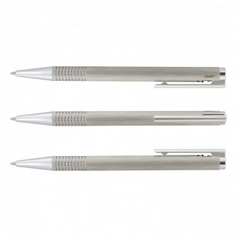 Lamy Logo Pen - Brushed Steel (Each)
