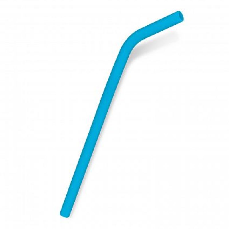 Silicone Straw - Light Blue (Set of 30)