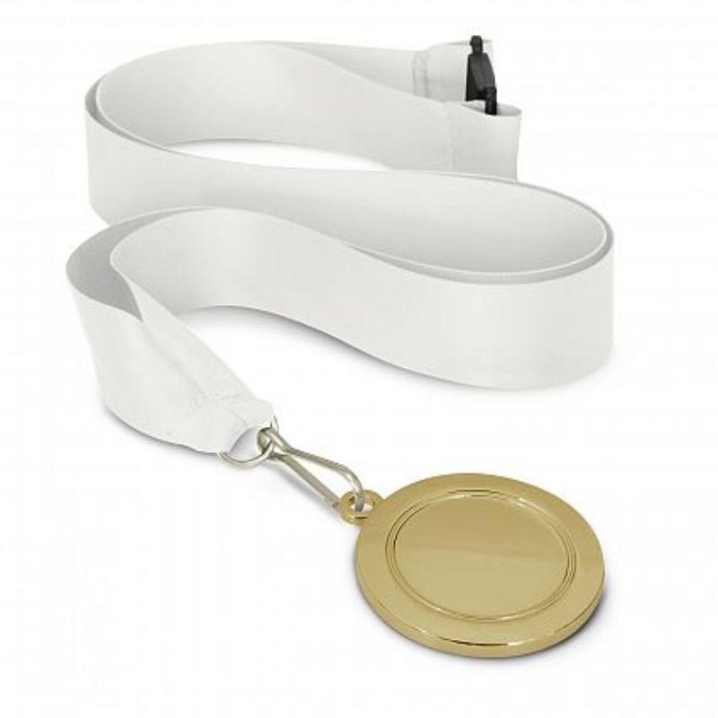 Podium Gold Medal - 50mm White (Set of 12)
