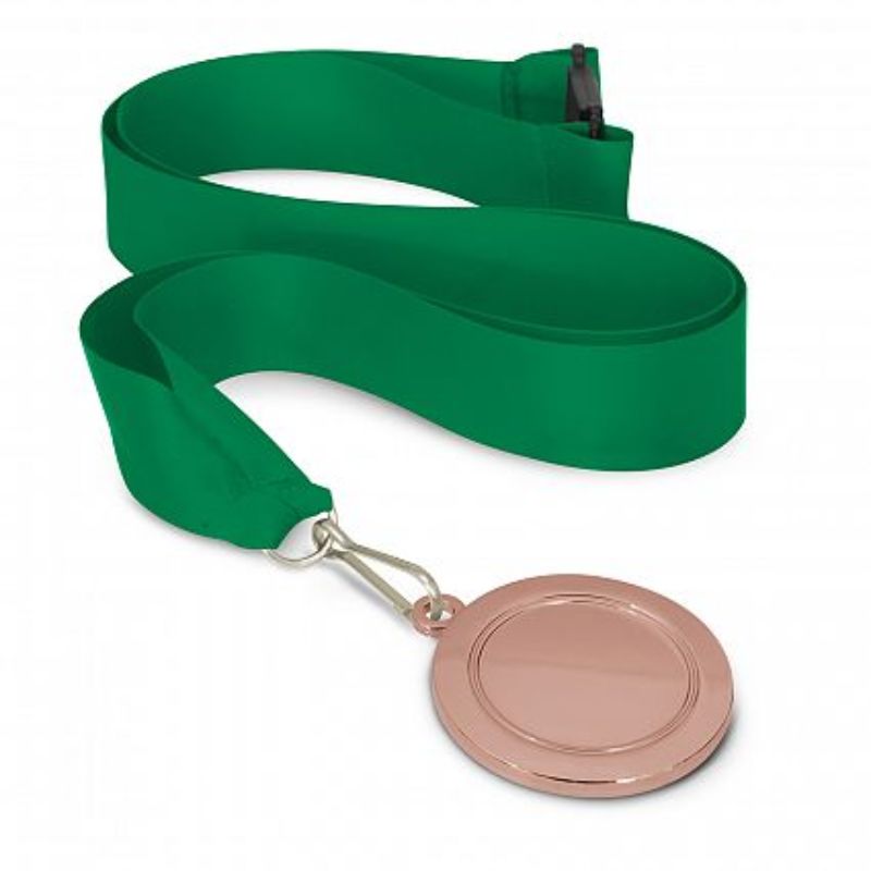 Podium Bronze Medal - 50mm Dark Green (Set of 12)