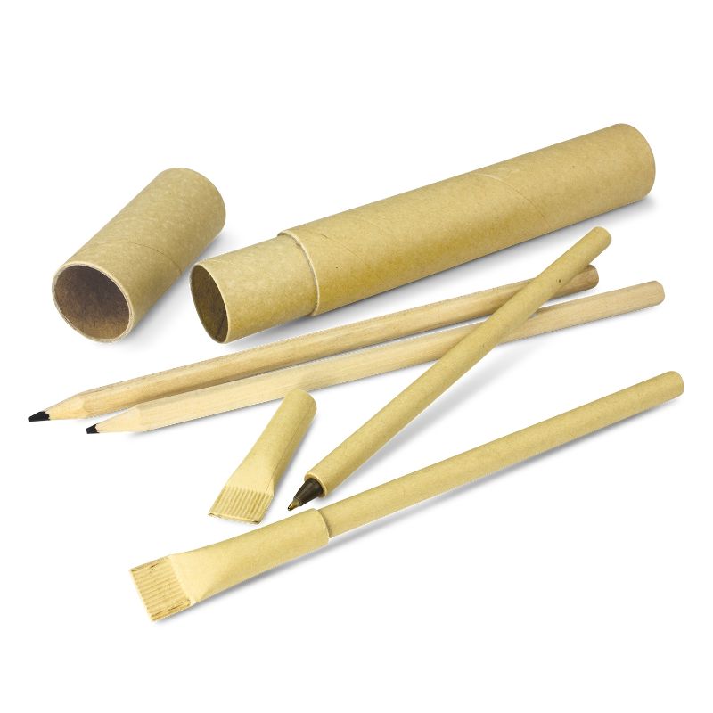 Eco Pen Pencil Set - Natural (Set of 12)