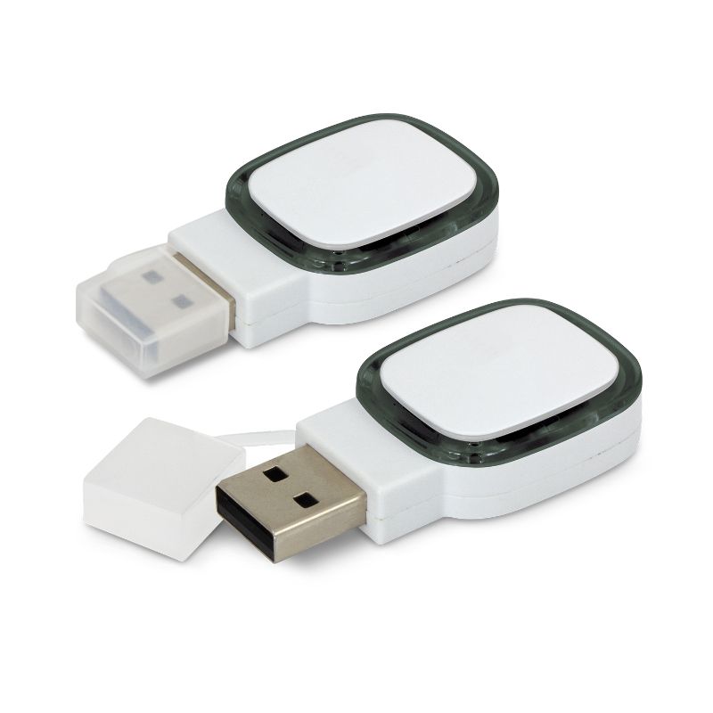 Zodiac Flash Drive - White / Black (Set of 6)