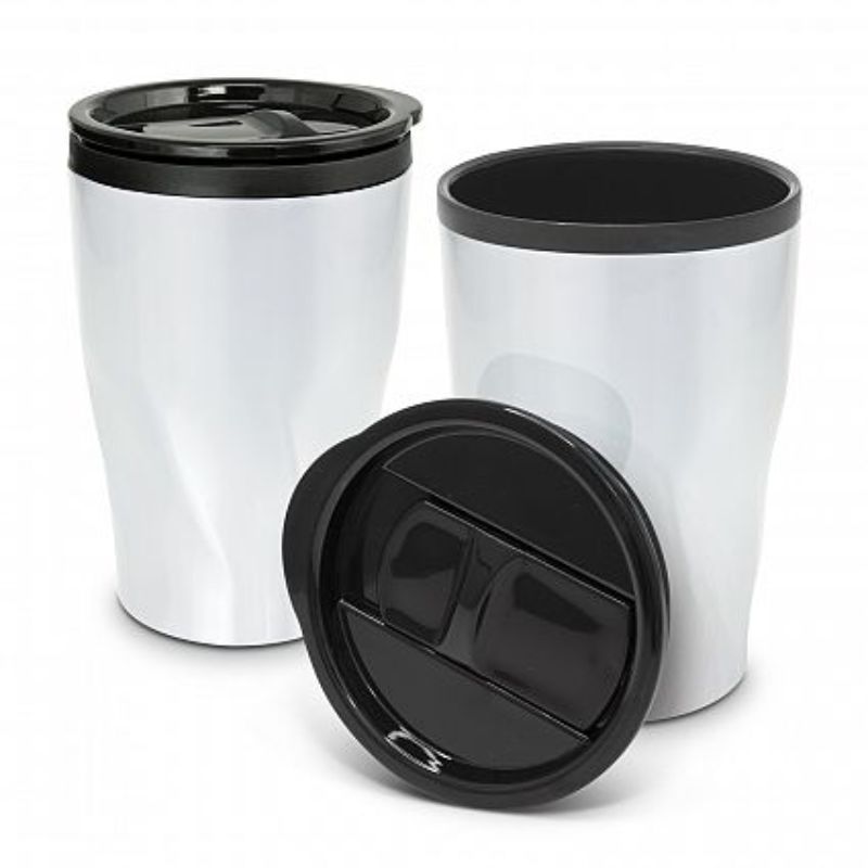 Tornado Coffee Cup - Gloss White (Set of 12)