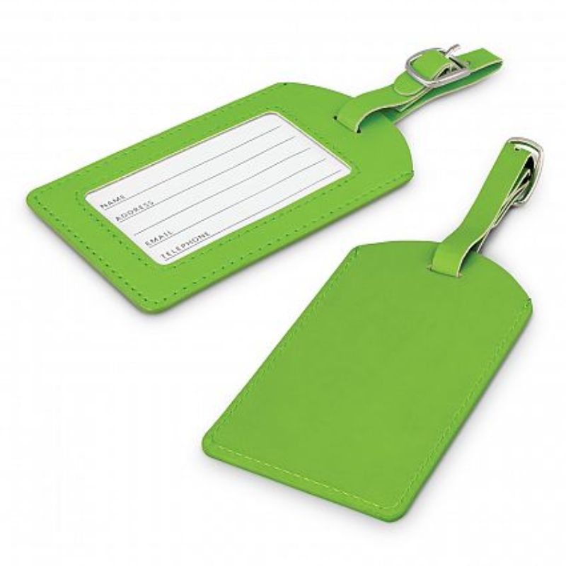 Aero Luggage Tag - Bright Green (Set of 50)