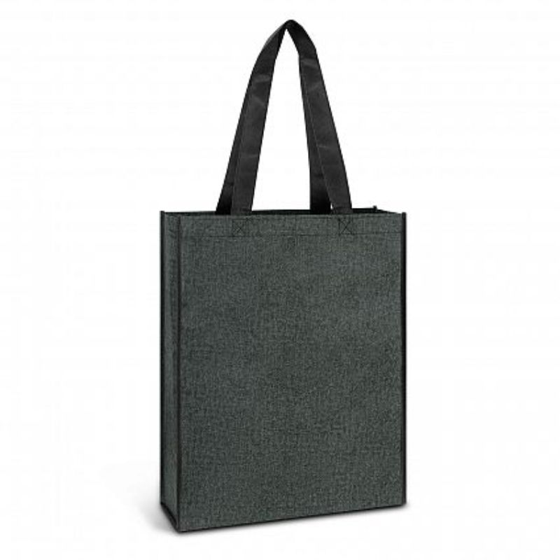 Avanti Heather Tote Bag - Charcoal (Set of 3)