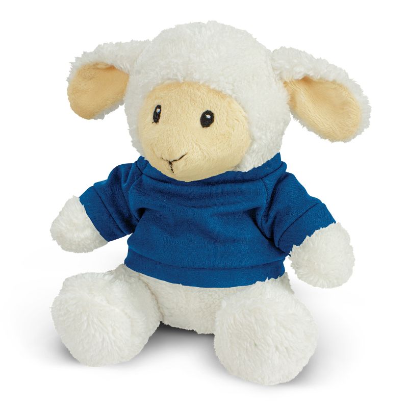 Lamb Plush Toy - Dark Blue (Set of 6)