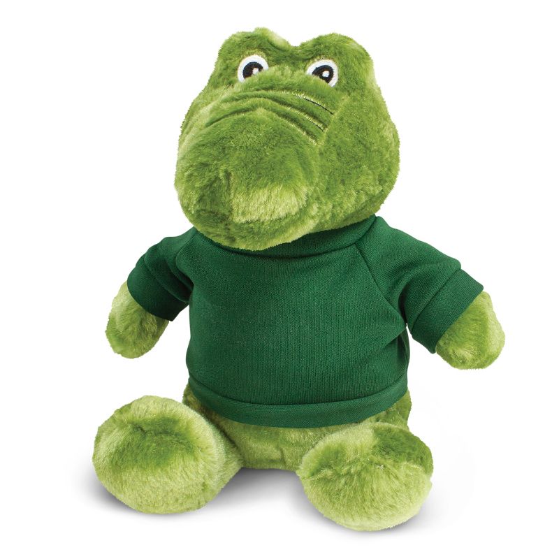 Crocodile Plush Toy - Dark Green (Set of 6)