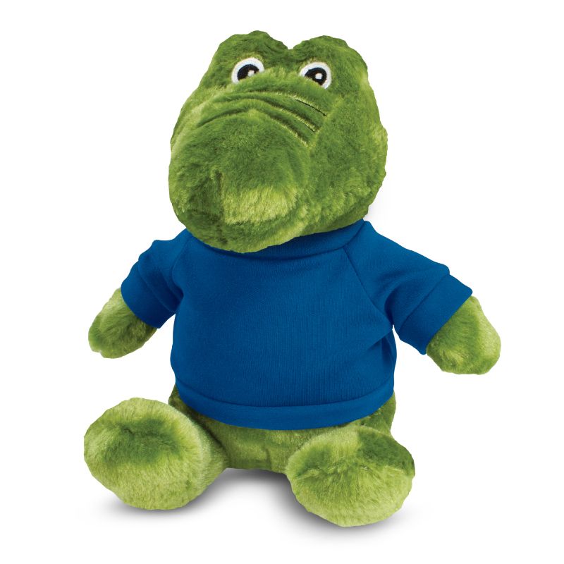Crocodile Plush Toy - Dark Blue (Set of 6)
