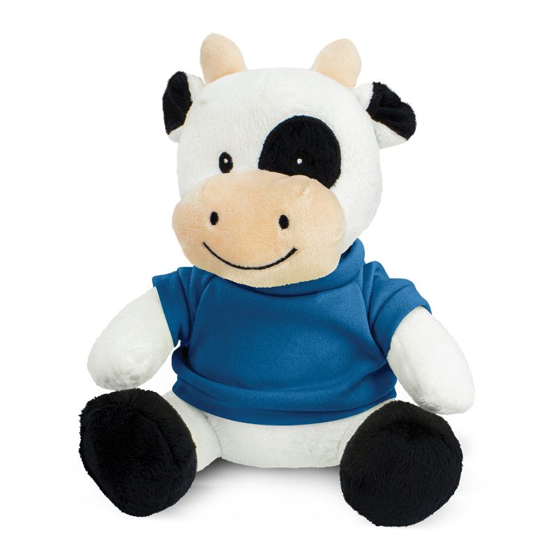 Cow Plush Toy - Dark Blue (Set of 6)