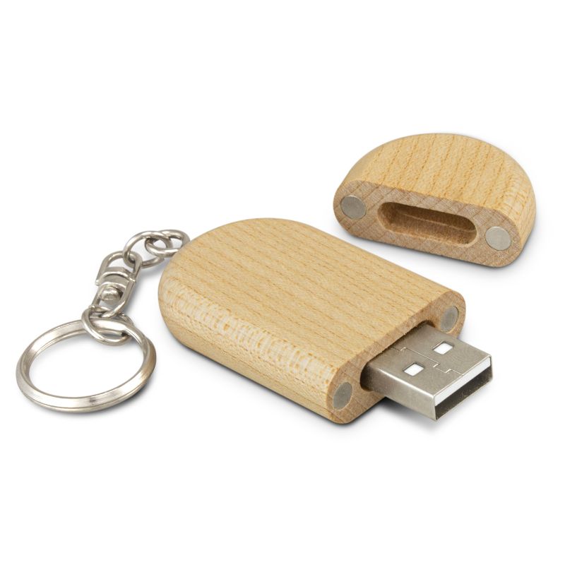 Anco 4GB Flash Drive - Natural (Set of 6)
