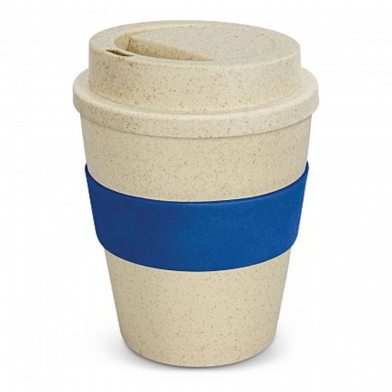 Express Cup Classic - 350ml Natural / Dark Blue (Set of 12)