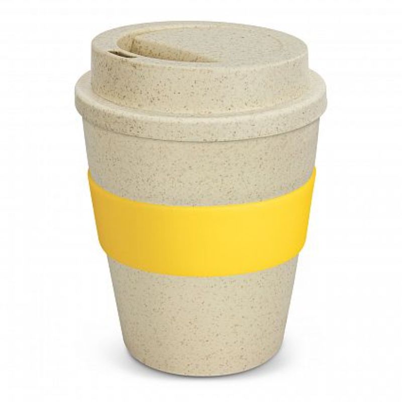 Express Cup Classic - 350ml Natural / Yellow (Set of 12)