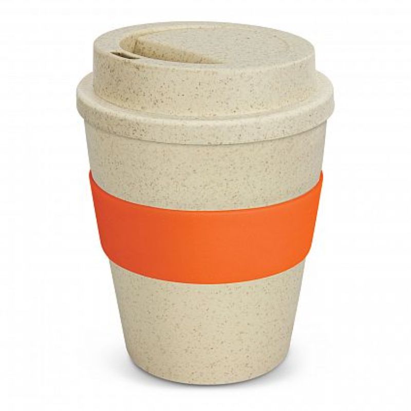 Express Cup Classic - 350ml Natural / Orange (Set of 12)