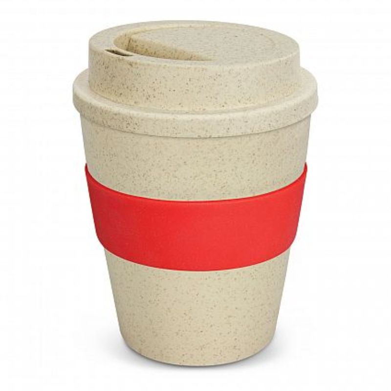 Express Cup Classic - 350ml Natural / Red (Set of 12)
