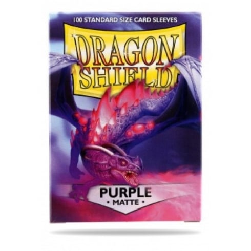 Dragon Shield Matte Card Sleeves - Purple