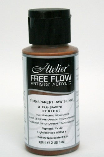 Acrylic Paint - At Ff 60ml Transparent Raw Sienna