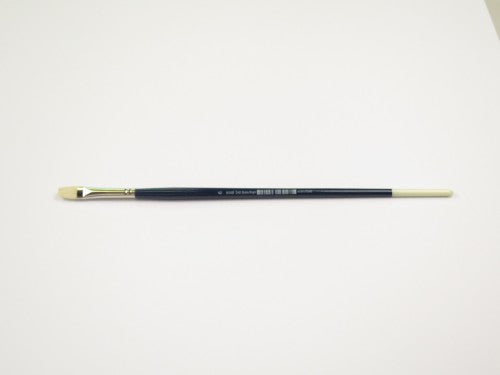 Das S2003b Bristle Bright #6 brush for versatile painting in watercolor, acrylic, and oil, designed for artists of all levels.