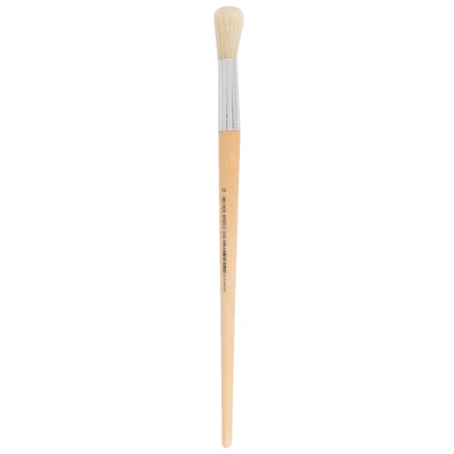 Eterna 582 Brush No.12 with synthetic bristles, ideal for versatile painting techniques and ergonomic comfort.