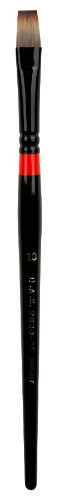 Professional DASS2630 Manglon Bright #10 artist brush for versatile painting with watercolors, acrylics, and oils.