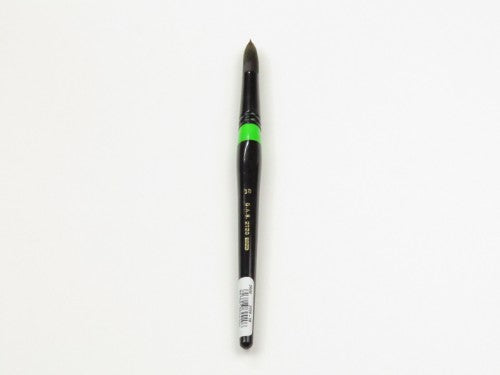 DASS2720 Manglon Round #18 artist brush for versatile painting in watercolour, gouache, acrylic, and oil.