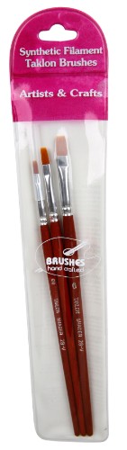 Artist Brush Set - 28-V Brush Set Taklon Shader